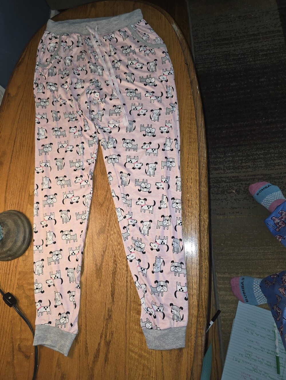 Haynes Dog PJ Pants, Size Small